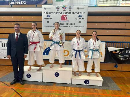 Elma Lišinović je državna članska prvakinja v katah